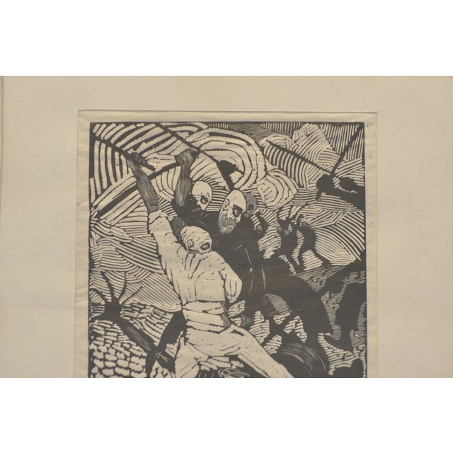 Don Quichotte, Arminius Hasemann, Berlin, 1922, Woodprint For Sale - Image 7 of 7