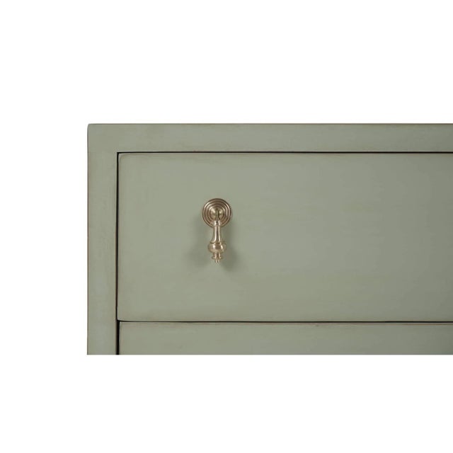 2020s Fennel Green Bedside Chest For Sale - Image 5 of 8
