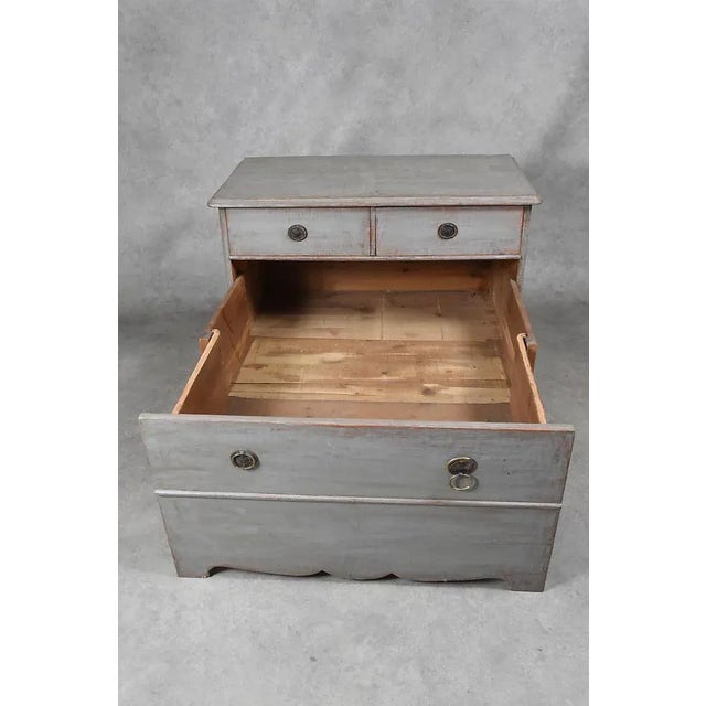 - Dresser from the 19th Century - The piece was designed to be pulled out and served as a bed for servants - Today you...