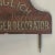 Brown Antique English Shop Sign For Sale - Image 8 of 12
