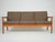 Mid-Century Teak GE-265/3 Wollstoff Sofa by Hans J. Wegner for Getama, 1960s For Sale - Image 9 of 14