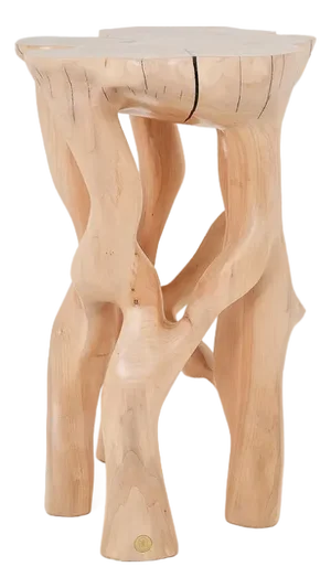 Sculptural Side Table by Logniture