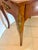 Wood Antique French Walnut Marquetry Inlaid Writing Desk with Leather Top, 1860s For Sale - Image 7 of 14