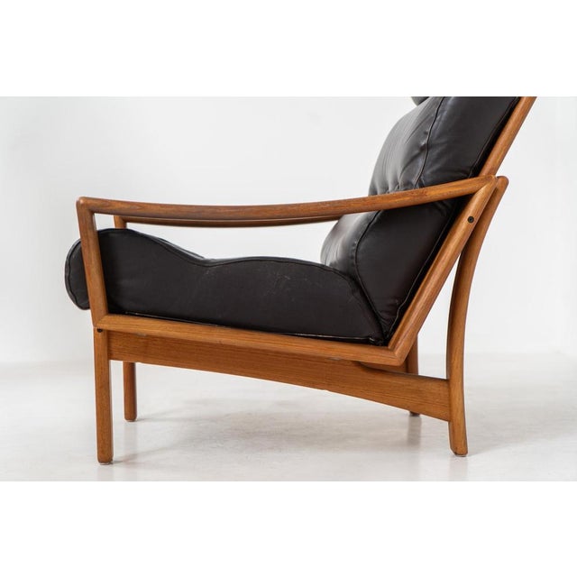 Leather Easy Chair from Glostrup For Sale - Image 12 of 15