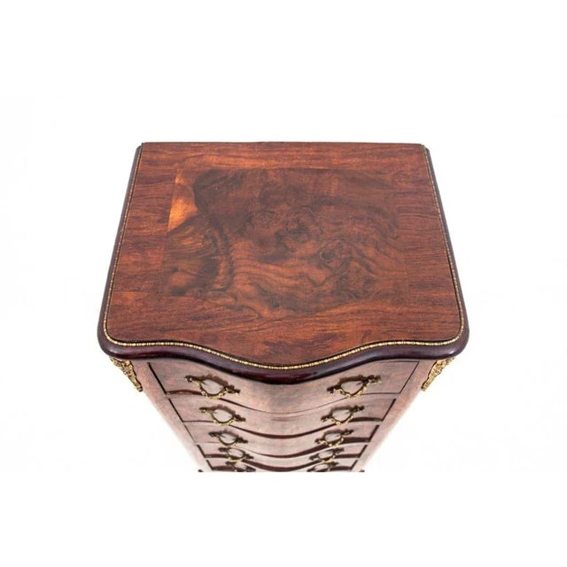 Walnut Chest of Drawers, France, 1880s For Sale - Image 6 of 11