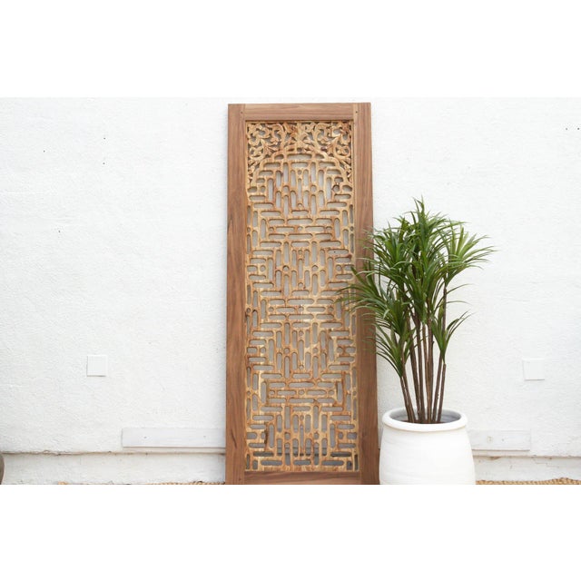 Bold yet ethereal, this lattice Portal door is a masterclass in architectural transparency. Reconstructed from authentic...