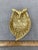 Vintage Polished Solid Brass Owl Dish For Sale - Image 10 of 12