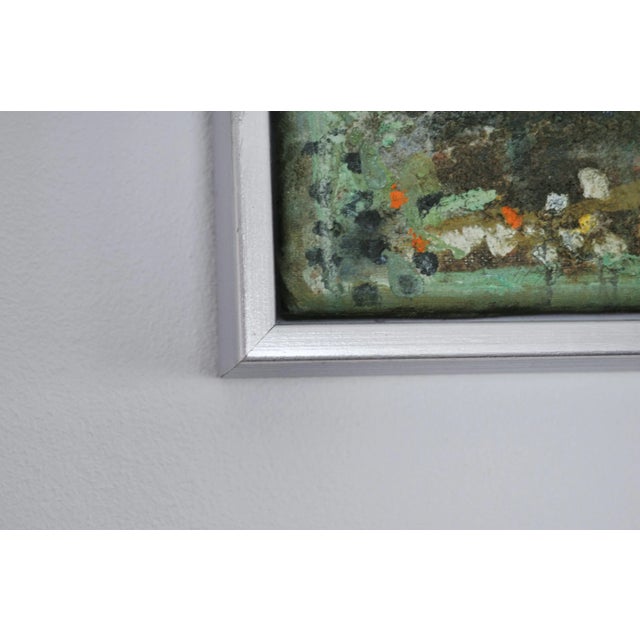 Mette Birckner, Abstract Impressionism Painting, A Fairytale with Birds (1), 2009, Oil on Canvas, Framed For Sale - Image 6 of 8