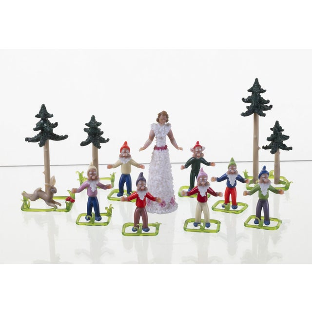 Glass Vintage Glass Figurine Set from Jaroslav Brychta, 1940s, Set of 12 For Sale - Image 7 of 10