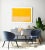 Contemporary Abstract "Yellow Wall" Art Print, Minimalist Geometric Art, Large 45 X 30" Fine Art Photography Print For Sale - Image 4 of 8