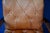 Brown Bridge Chair in Cognac Leather, 1930s For Sale - Image 8 of 14