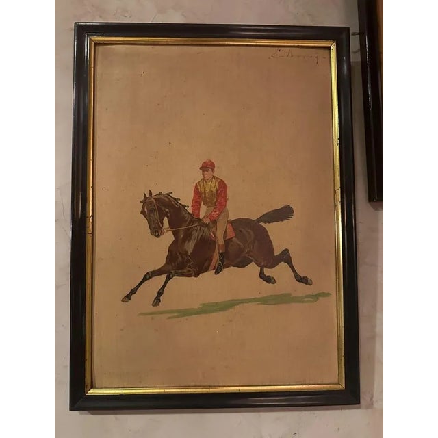 Equestrian Scenes, Engravings, 1890s, Set of 2 For Sale - Image 10 of 10