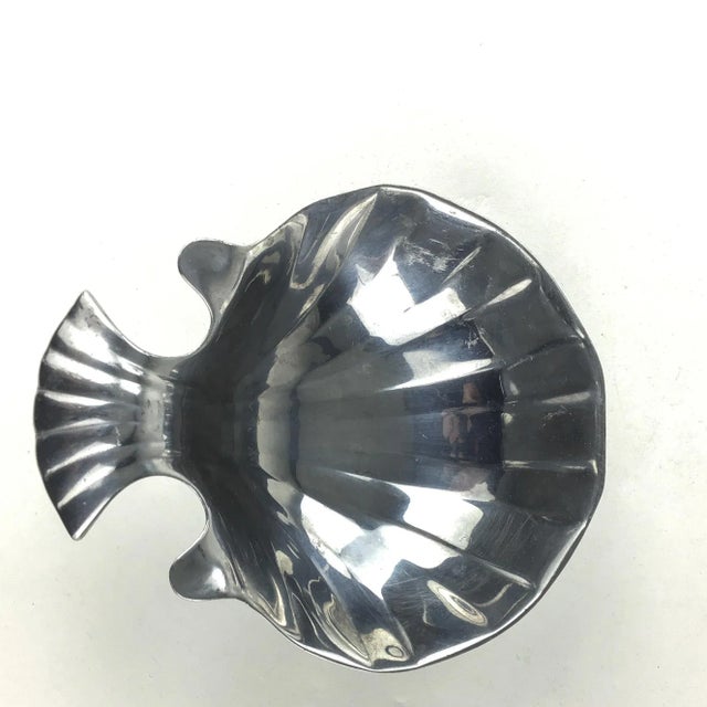 Metal Wilton Vintage Shell Soap Dish For Sale - Image 7 of 13