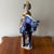 Blue Large Tang Dynasty Style Horse With Rider For Sale - Image 8 of 15