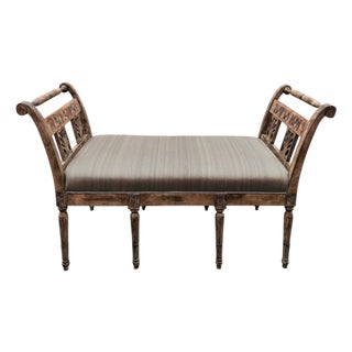 Entry Bench by John Richard For Sale