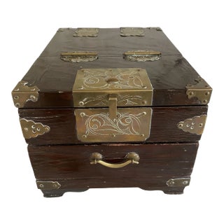 Chinoiserie Jewelry Vanity Box For Sale