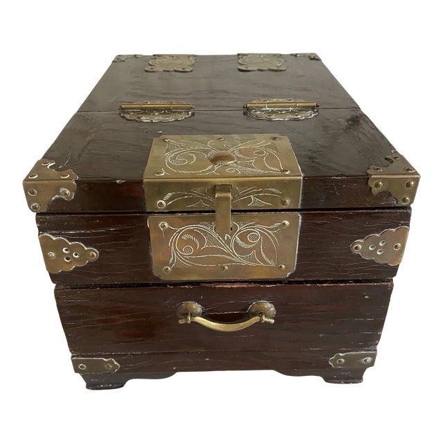 Chinoiserie Jewelry Vanity Box For Sale