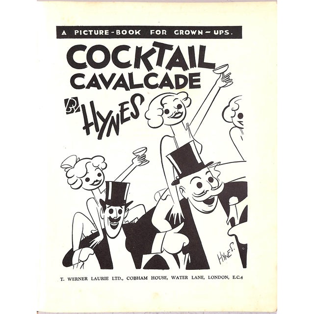 A Comic Picture Book For Grown-Ups HYNES, Edward S. w/ 49 illustrations T. Werner Laurie Ltd. 1937 11 1/8" x 9" Edward...