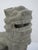 Chinese Carved Stone Foo Dog Guardian Lion With Rattling Ball Statue For Sale - Image 9 of 10