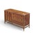 Broyhill Brasilia Mid Century Walnut and Brass Offset Credenza and Hutch For Sale - Image 11 of 13