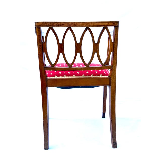 Wood Jugendstil Armchair attributed to Bruno Paul, Germany, 1910s For Sale - Image 7 of 13