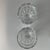 Glass Vintage Heavy Baccarat Cut Crystal Nelly Geometric Vases —A Pair For Sale - Image 7 of 7