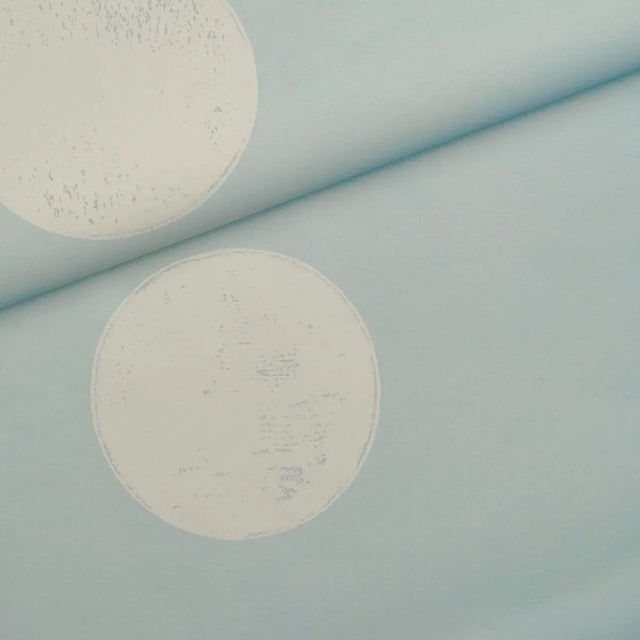 Schumacher SAMPLE - Schumacher x Backdrop Monte Carlo Wallpaper In Soft Blue For Sale - Image 4 of 4