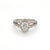 Metal Pear Shape Diamond Engagement Ring 14k Gold 1.38 TCW Certified For Sale - Image 7 of 13