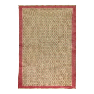 Vintage Turkish Carpet - 4'1" x 6'7" For Sale