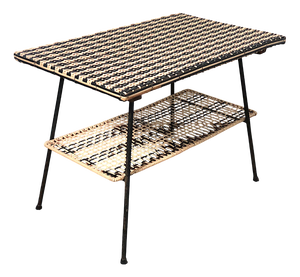 Vintage Italian PVC Coffee Table, 1960s