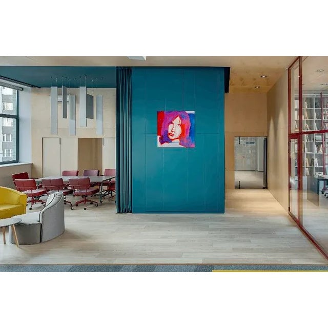 Contemporary Pop Art Portrait (Original Oil on Canvas) For Sale In Reno/Lake Tahoe - Image 6 of 6