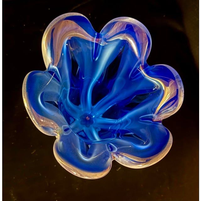 Mid-Century Modern Mid 20th Century Josef Hospodka Czech Art Glass Sculpture For Sale - Image 3 of 12