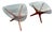 A Pair of Vintage Mid Century Modern Adrian Pearsall for Craft Associates Side Tables . Circa 1960s For Sale