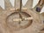 Metal Mid 20th Century Mid Century Modern Spanish Gilt Metal Sunburst Crown Chandelier with Four Lights For Sale - Image 7 of 9