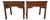 Late 20th Century Bob Timberlake #833-946 for Lexington Solid Cherry Lamp End Side Tables – Pair For Sale