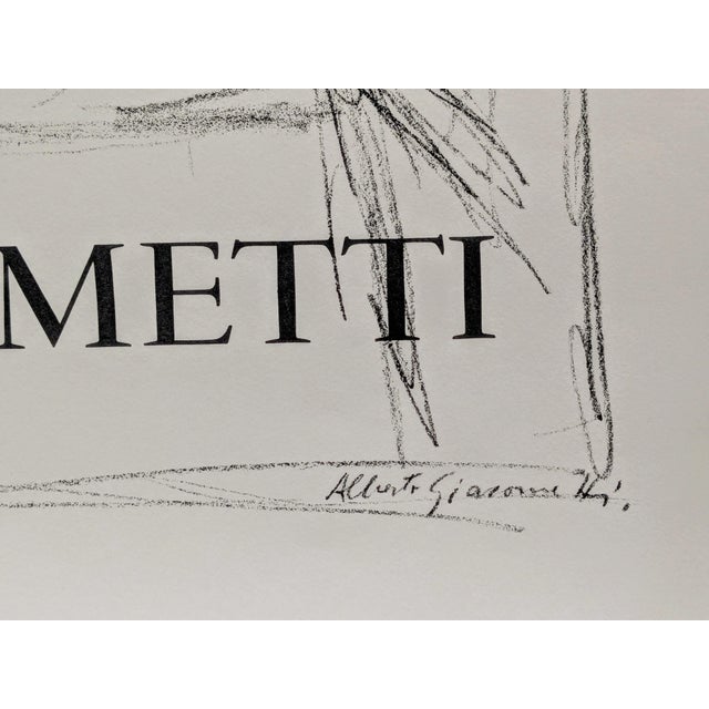 1950s Atelier d'Artiste Lithograph Poster by Alberto Giacometti, 1951 For Sale - Image 5 of 7