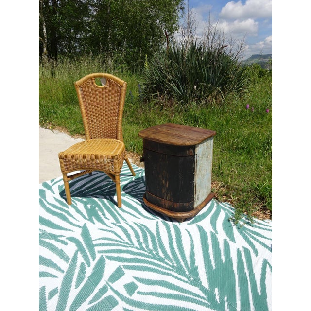 Small Cabinet in Canoe Wood and Teak, 2000s For Sale - Image 6 of 18