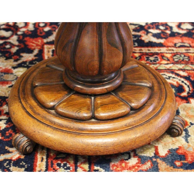 William IV Circa 1835 William IV Period English Piano Stool For Sale - Image 3 of 5