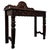 Antique 19th Century English Victorian Carved Oak Side Table For Sale - Image 4 of 10