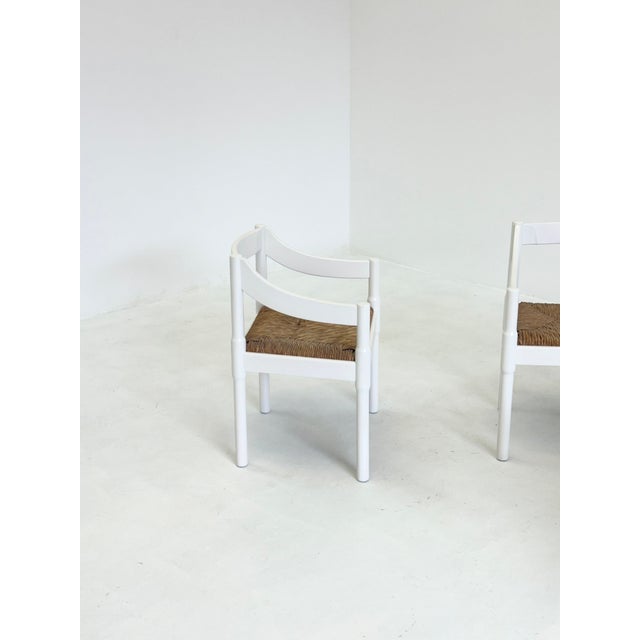 Vintage Carimate Chairs by Vico Magistretti, 1970s, Set of 2 For Sale - Image 18 of 18