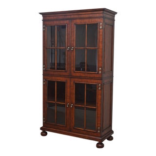 Henredon Acquisitions Two Door Bookcase For Sale