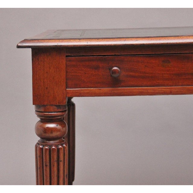 Antique Mahogany Partners Writing Desk, 1840 For Sale - Image 11 of 12