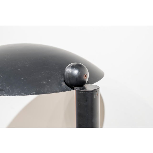 Postmodern Vintage Table Lamp with Folding Shade, 1980 For Sale - Image 3 of 8