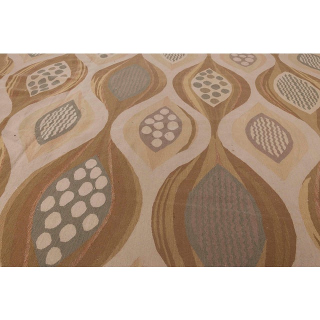 Early 21st Century Modern Swedish Flat-Weave Wool Rug by Doris Leslie Blau For Sale - Image 5 of 7