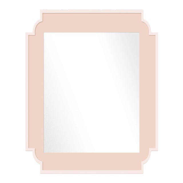 Fleur Home x Chairish Camp Mirror in Pink Ground, 24x36 For Sale