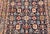 Vintage Persian Malayer Area Rug, Handwoven Allover Geometric Design, Navy & Red, 3’ X 4’ For Sale - Image 4 of 11