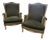 Antique French Wing Armchairs, 1880, Set of 2 For Sale
