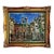Original Mid-Century French Post Impressionist Heavy Impasto Cityscape Oil on Canvas Painting For Sale