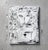 Jos de la Paz Masha Wolf Heart Ink Study For Sale - Image 4 of 6