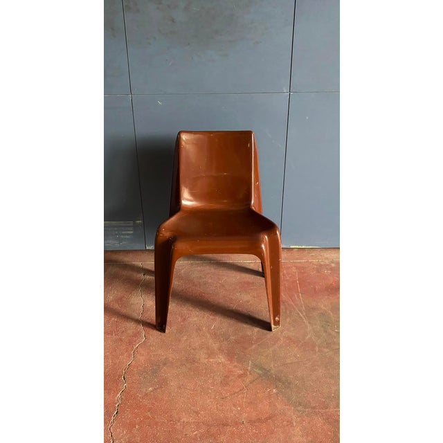 Vintage BA1171 Chairs by Helmut Bätzner for Bofinger, 1970s, Set of 4 For Sale - Image 3 of 7